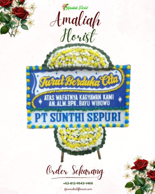 Papan Bunga Duka di Kemang Agung