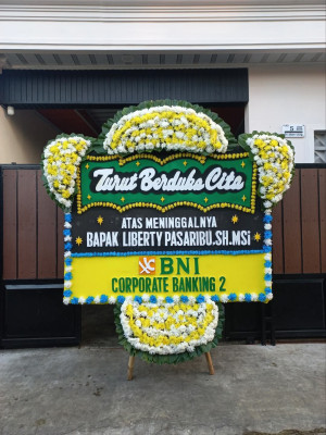 Papan Bunga Duka di Kemang Agung