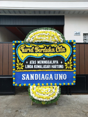 Papan Bunga Duka di Kemang Agung